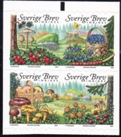 Schweden, 2004, 2412/15, MNH **,   Beeren Und Pilze. - Neufs