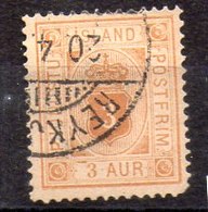 Sello De Islandia Servicio N ºYvert 3A O  Valor Catálogo 55.0€ - Dienstzegels