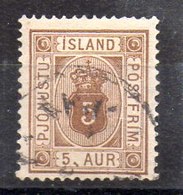 Sello De Islandia Servicio N ºYvert 5A O Valor Catálogo 12.0€ - Dienstzegels