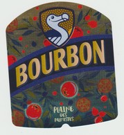 LA REUNION, Plaine Des Palmistes, Brasseries Bourbon ,Biere Birra Cerveza Piwo Pilsen étiquettes - Birra