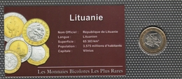 LTU112 - LITUANIE - MONNAIES BICOLORES LES PLUS RARES - 2 Litai - 2002 - Lituanie