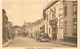 AUVELAIS ( Belgique ) - Rue Du Pont Sambre - Hôtel Restaurant FAHY - Local F.N.C.- Commerces - Animée - Sambreville