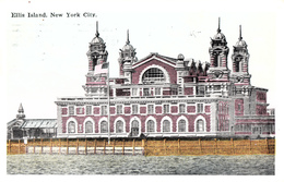 New York City - Ellis Island - Written 1930 - Stamp And Postmark - 2 Scans - Ellis Island