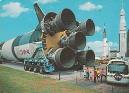 Cpsm 10x15 . Conquête Spatiale U.S.A. Alabama Space  And Rocket Center "Earth's Largest Space Exhibit"  HUNTSVILLE - Autres & Non Classés