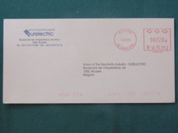 Finland 2000 Postcard Helsinki To Belgium - Machine Franking - Electricity - Lettres & Documents