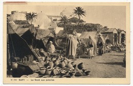 CPA - SAFI (Maroc) - Le Souk Aux Poteries - Andere & Zonder Classificatie