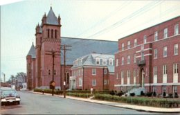 New Hampshire Nashua St Patrick's Rectory Parish School And Church - Nashua