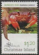 CHRISTMAS ISLAND - USED 2011 $1.20 Crabs - Jackson's Crab - Christmas Island