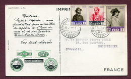 SAINT MARIN  1951 - Storia Postale