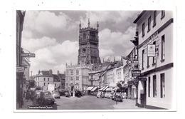 GLOUSTERSHIRE - CIRENCESTER, Market Square, Parish Church, Fleece Hotel, Oldtimer - Other & Unclassified