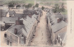 SAINT-AIGNAN-sur-ROË - Vue Générale (côté Sud) - Rue - Carte Colorisée - Saint Aignan Sur Roe