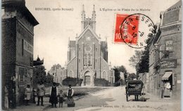 76 - BIHOREL -- L'eglise Et La Place De La Mairie - Bihorel