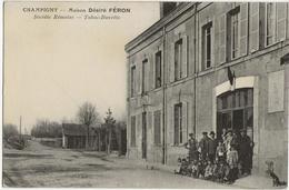 CHAMPIGNY  -  Maison Désiré Féron  -  Société Rémoise  -  Tabac Buvette  - - Champigny
