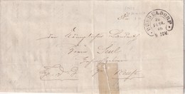 ALLEMAGNE 1866 LETTRE DE DÜSSELDORF - Lettres