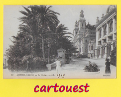 CPA  MONTE CARLO Le Casino   ֎  1919 - Monte-Carlo