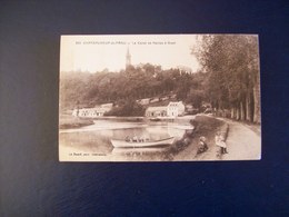 Carte Postale Ancienne De Châteauneuf-du-Faou: Le Canal De Nantes à Brest - Châteauneuf-du-Faou