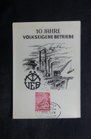 ALLEMAGNE - Carte Maximum En 1956 - Volkseigene Betriebe - L 35088 - Cartas Máxima