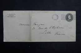 ETATS UNIS - Entier Postal De New York Pour La France En 1913 ( Oblitération Sans Bloc Dateur ) - L 35156 - 1901-20