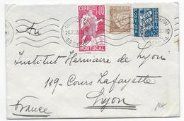 PORTUGAL - 1938 - ENVELOPPE De LISBOA => LYON - Briefe U. Dokumente