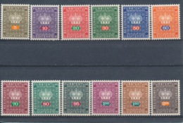 Liechtenstein 1968 Mi: DM45-56 Yt: TS45-56 (PF/MNH/Neuf Sans Ch/**)(4565) - Service