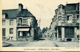 N°74345 -cpa Athis -rue Brion- - Athis De L'Orne