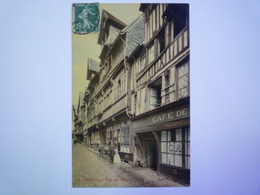 GP 2019 - 1706  LISIEUX  (Calvados)  :  Rue Aux FEVRES   1912   XXX - Lisieux