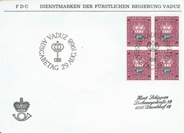 Liechtenstein - Mi-Nr D054 FDC (c444) - Service