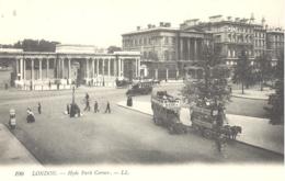 LONDON  Hyde Park Corner  Around 1910 - Andere