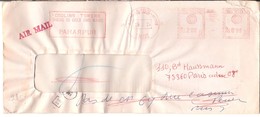 EMA INDE INDIA 1975 RED METER STAMP AFS INDUSTRIE COOLING TOWERS THERE IS ONLY ONE NAME PAHARPUR TOUR DE REFROIDISSEMENT - Fabbriche E Imprese