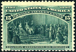 US #238 Mint NEVER HINGED (NH) 15c Columbian Expo From 1893 ... Post Office Fresh - Neufs