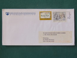 Hungary 1997 Cover To Germany - Radar - Bay Zoltan - Lettres & Documents