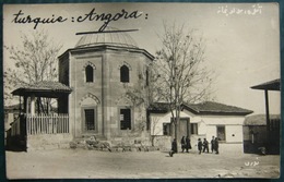 ANGORA - ANKARA - Mosque - Camii - Street Scene - PC Sent To Yugoslavia. RPPC Turkey IN1/14 - Turchia