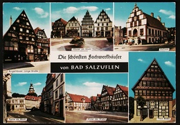 Bad Salzuflen  -  Die Schönsten Fachwerkhäuser  -  Mehrbild-Ansichtskarte Ca. 1975    (11331) - Bad Salzuflen