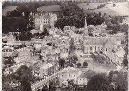 79 - ST-LOUP-s-THOUET (Deux-Sèvres) - Place De L'Eglise Et Château - Vue Aérienne - Saint Loup Lamaire