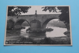 Delcampe - Petite Suisse Luxembourgeoise - Le PONT ( Grand Hotel De L'Etoile D'Or Echternach Tél 95) Anno 195? ( Voir/see Photo ) ! - Echternach