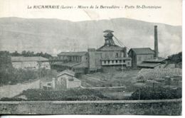 N°74383 -cpa La Ricamarie -mines De La Beraudière- Puits St Dominique- - Mines