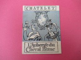 Programme/Théatre Du CHATELET/Maurice Lehmann/"L'Auberge Du Cheval Blanc "/Muller,Charell/Barney,Jan/ Vers 1948  PROG236 - Programme