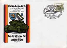 BRD, 1983, Sonderumschlag Panzerbrigade 15 Mit SST Westerburg [190719KII] - Enveloppes Privées - Oblitérées
