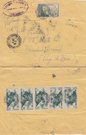 LETTRE MADAGASCAR. 1942. N° 225 10Fr. TANANARIVE POUR CLERMONT-FERRAND - Brieven En Documenten