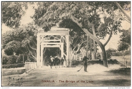 Egypte -  ISMAILIA -   Le Pont De L'Ecluse - Ismaïlia