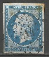 FRANCE - Oblitération Petits Chiffres LP 514 BRETEUIL-SUR-NOYE (Oise) - 1849-1876: Periodo Clásico