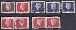 KANADA CANADA [Lot] 01 ( O/used ) Div Zähnungen, Paare - Collections