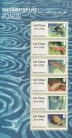 Great Britain 2018, Freshwater Life, Fishes I, 6val - Smilers Sheets