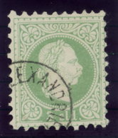 AUSTRIA POST IN LEVANT   1875 Franz Joseph Fine Print 3 Soldi Used.  Michel 2 II - Levant Autrichien