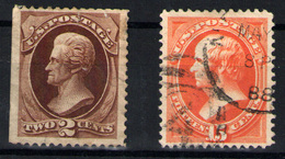 Estados Unidos  Nº 40 Y 57A. Año 1870/82 - Unused Stamps