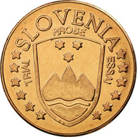 Slovénie, Fantasy Euro Patterns, 5 Euro Cent, 2004, SPL, Copper Plated Steel - Slowenien