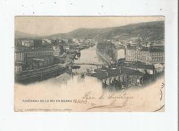 PANORAMA DE LA RIA EN BILBAO 1001     1903 - Vizcaya (Bilbao)