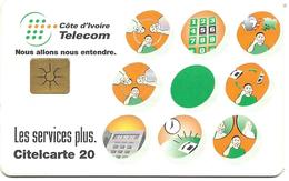 @+  Cote D'Ivoire - Citelcarte - Télécom Services (Gem1B) - Ivory Coast