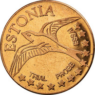 Estonia, Fantasy Euro Patterns, 5 Euro Cent, 2004, SPL, Copper Plated Steel - Estonie