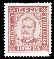 !										■■■■■ds■■ Horta 1892 AF#03(*) King Carlos Neto 15 Réis 13,5 (D060) - Horta